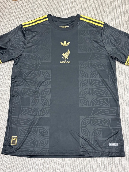 adidas Other - Adidas México Black & Yellow Soccer Jersey